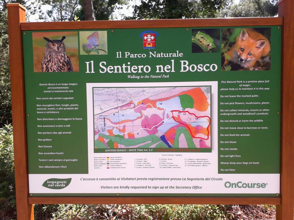 Nature Trail Sign
